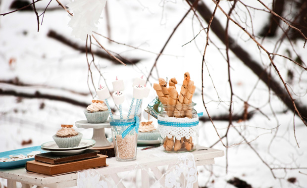 Picknick im Schnee_ Schöne Idee im Winter für Familien // HIMBEER