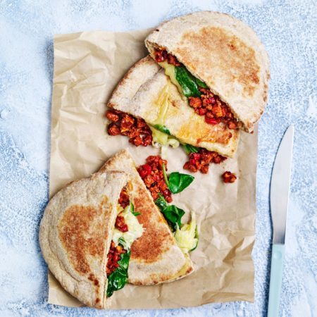 Rzept Chorizo-Käse-Pitataschen // HIMBEER