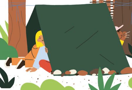 Buchtipp für Kinder: Raus an die frische Luft – viele tolle Ideen für draußen // HIMBEER