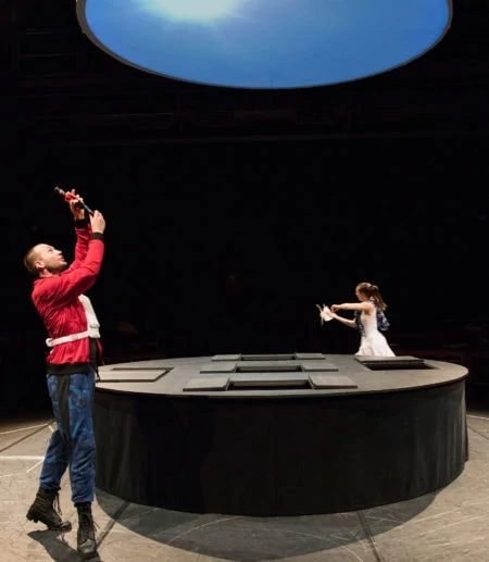 Kindertheater in München: Der Zinnsoldat und die Papiertänzerin // HIMBEER