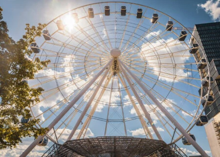 Riesenrad Umadum im Werksviertel in München // HIMBEER