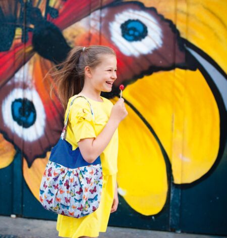 Sommertasche nähen – DIY Nähprojekt für Kinder // HIMBEER