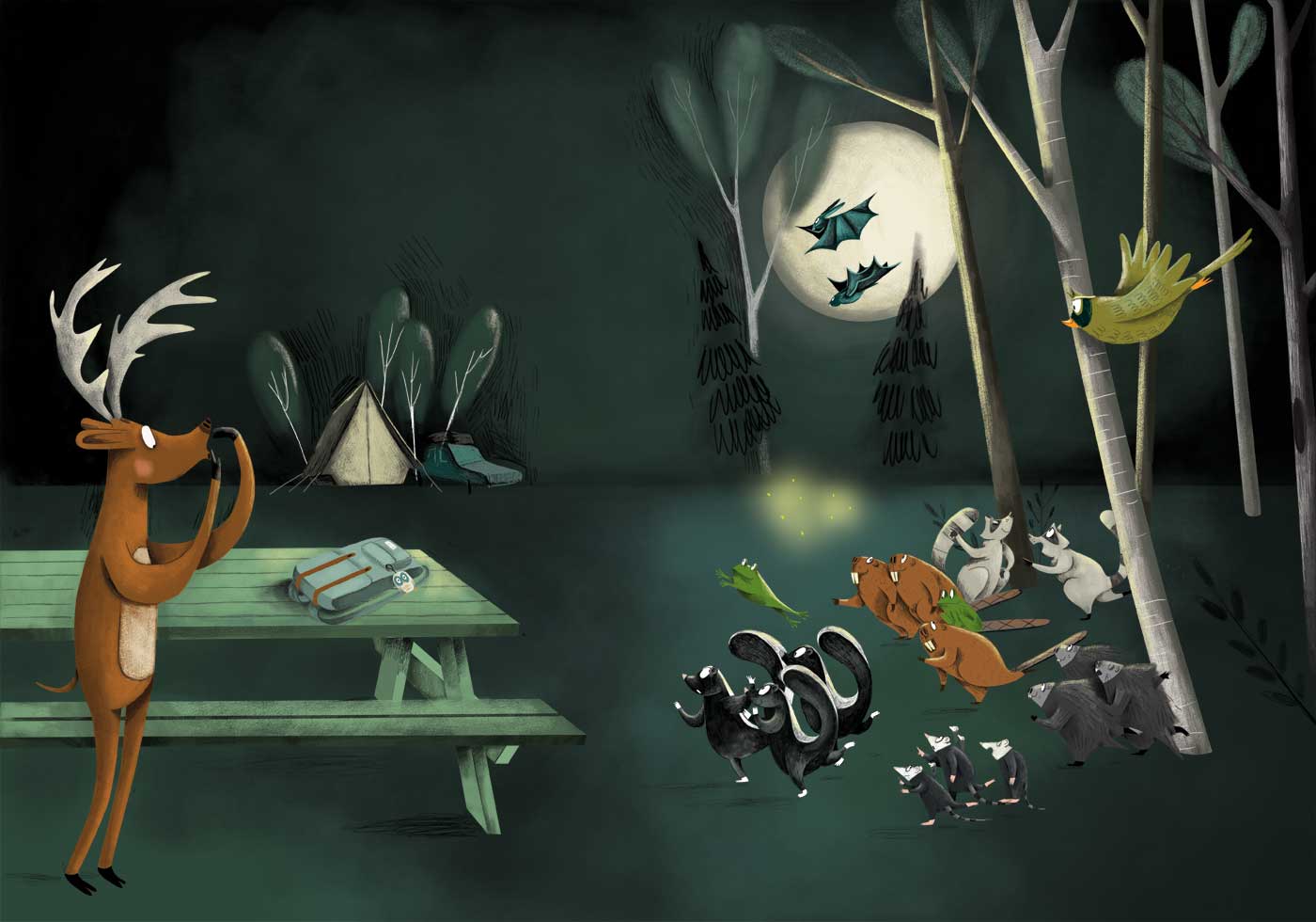 Kinderbuch über den Wald: Nichts los im Wald // HIMBEER