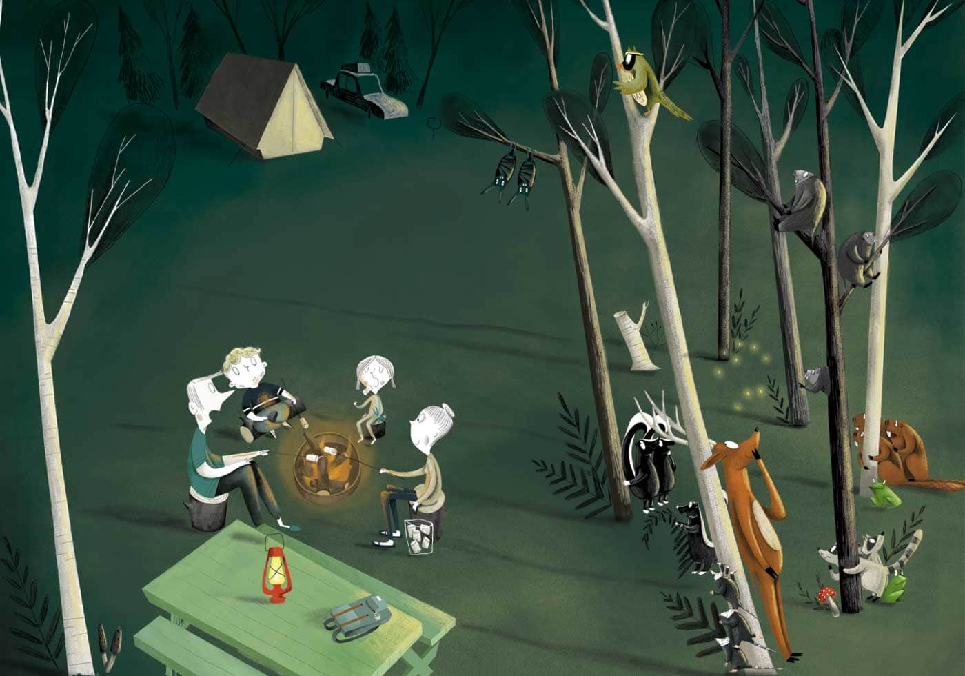 Kinderbuch über den Wald: Nichts los im Wald // HIMBEER