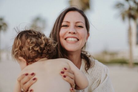 Gründerin der veganen Babypflegeproduktlinie Sophie's Universe Melanie Schneider // HIMBEER