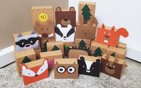 Adventskalender – Tiere im Wald // HIMBEER