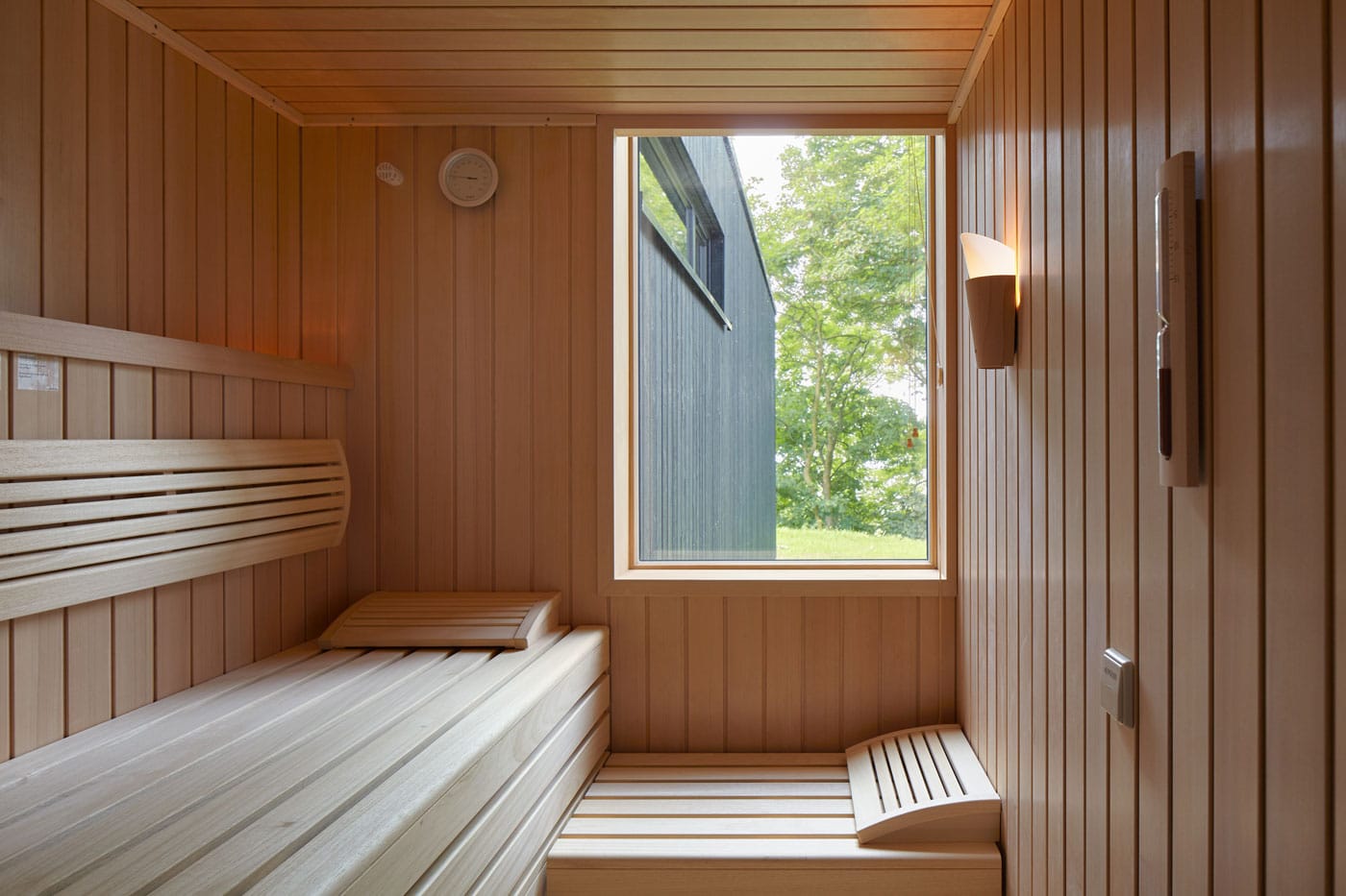 Sauna in den Ostseelodges // HIMBEER