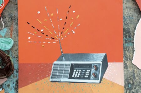 DIY, Basteln mit Kindern: Kunstvolle Weihnachtskarten selber machen // HIMBEER