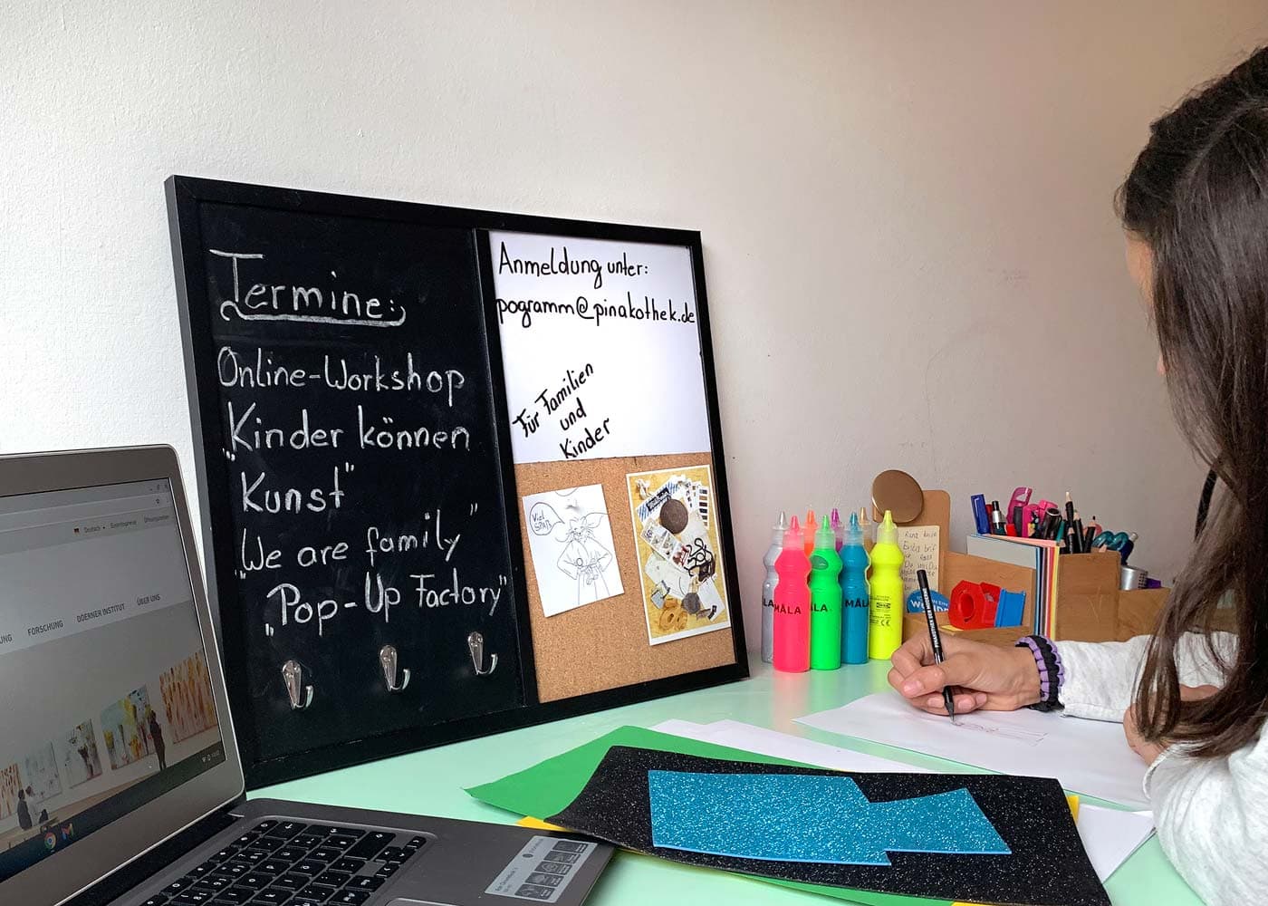 Online-Workshops für Kinder und Familien in München // HIMBEER