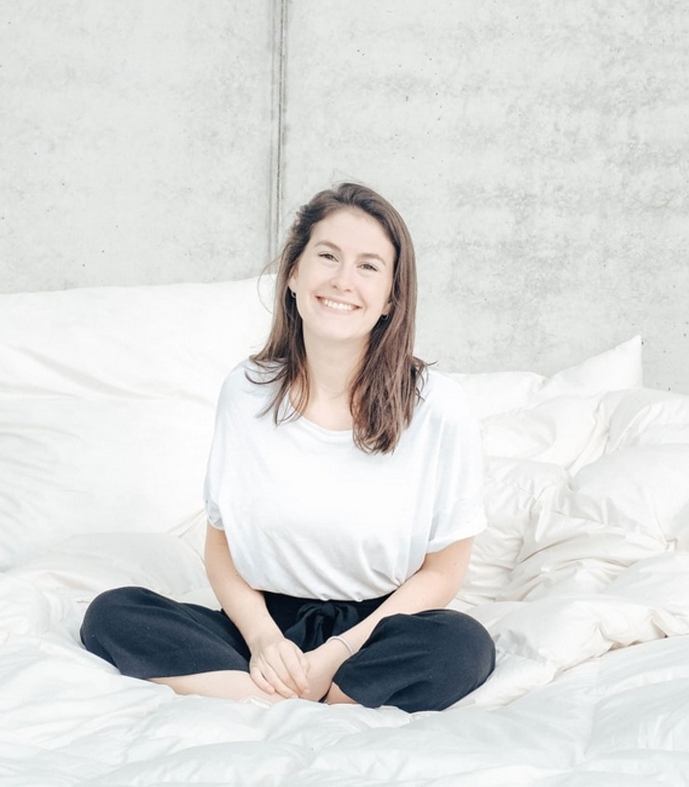 Gründerin Frederike Albers führt das Familienunternehmen weiter und recycelt Daunen für nachhaltige Bettdecken // HIMBEER