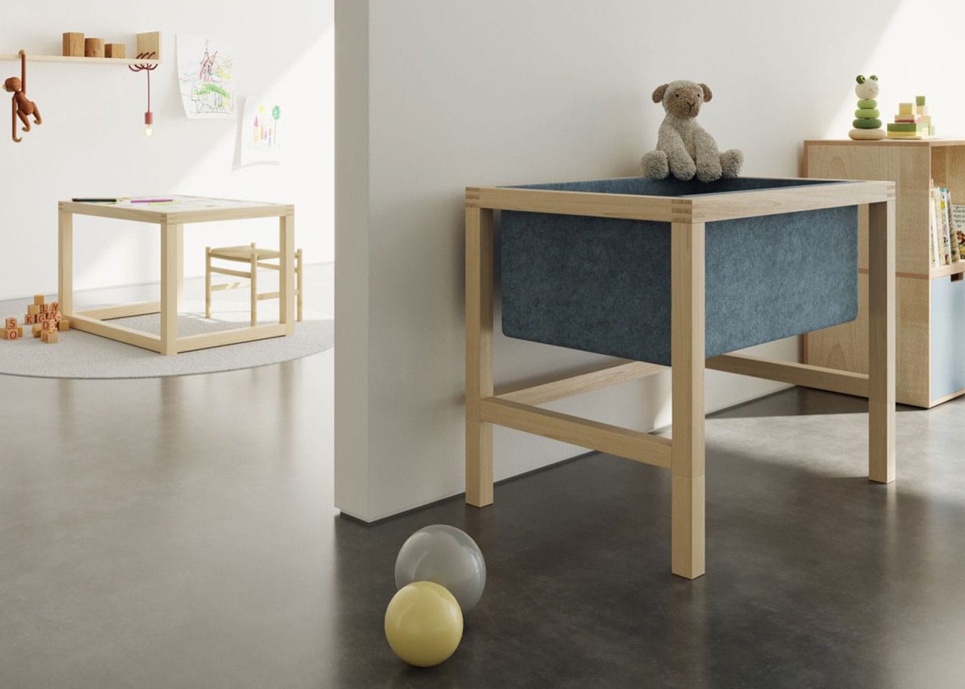 Mitwachsende Kindermöbel von FEIT Design // HIMBEER