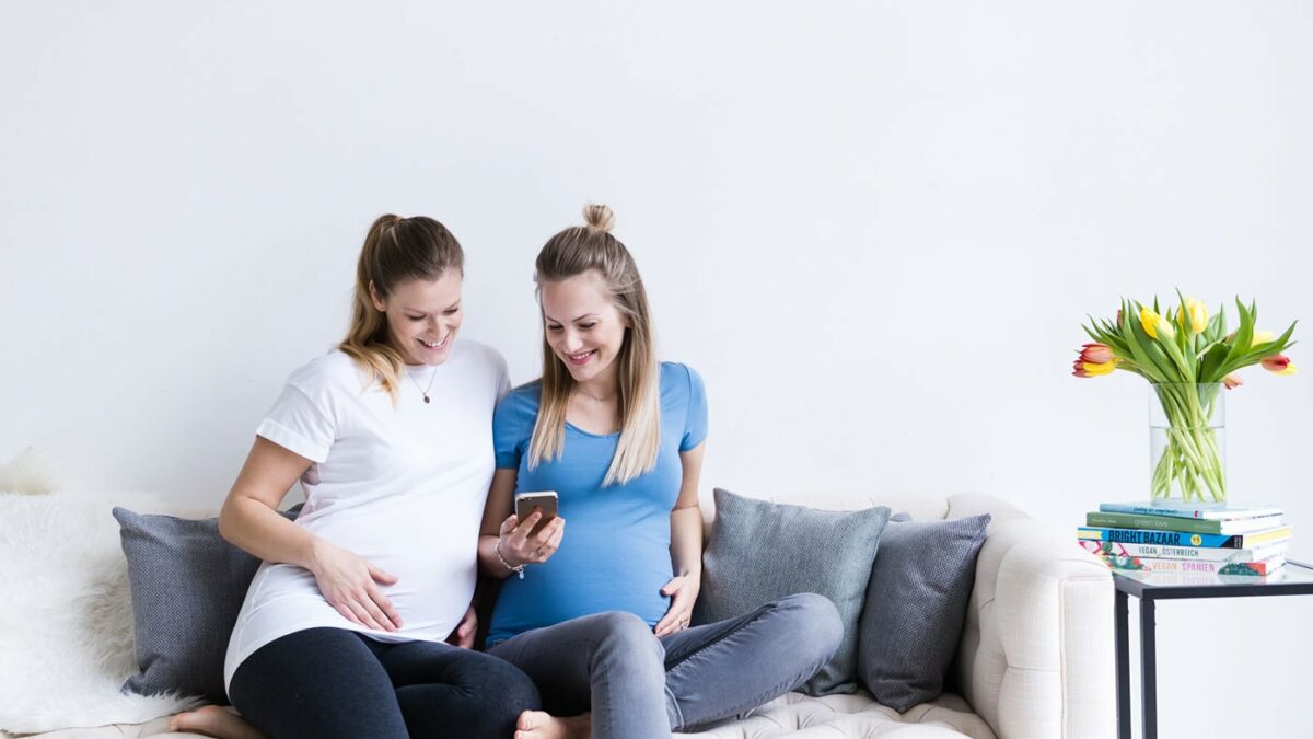 Online-Schwangerschaftskurse bei Keleya // HIMBEER