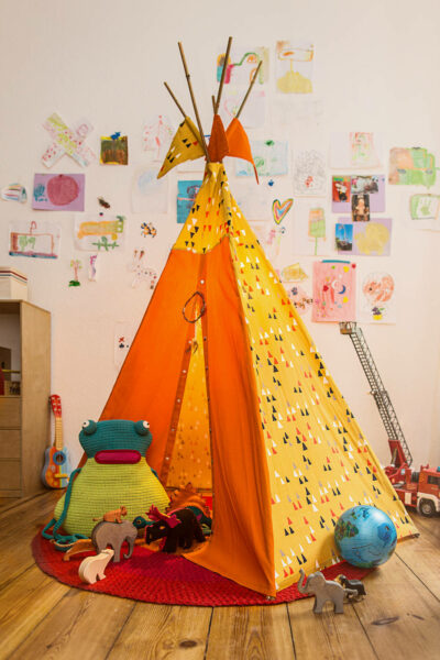 Kinder-Tipi nähen // HIMBEER