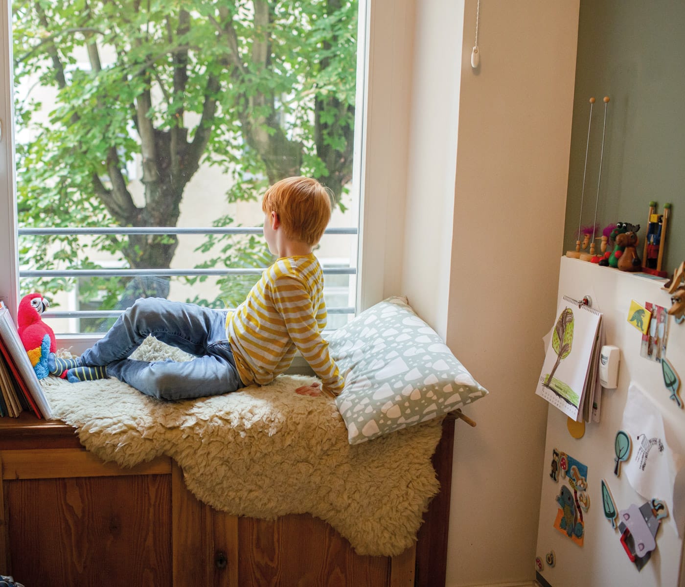 Kuschelecken im Kinderzimmer – immer eine gute Idee // HIMBEER