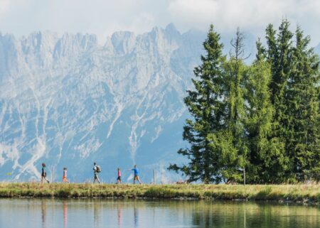 Familienurlaub in Österreich: Wandern am Wilden Kaiser // HIMBEER