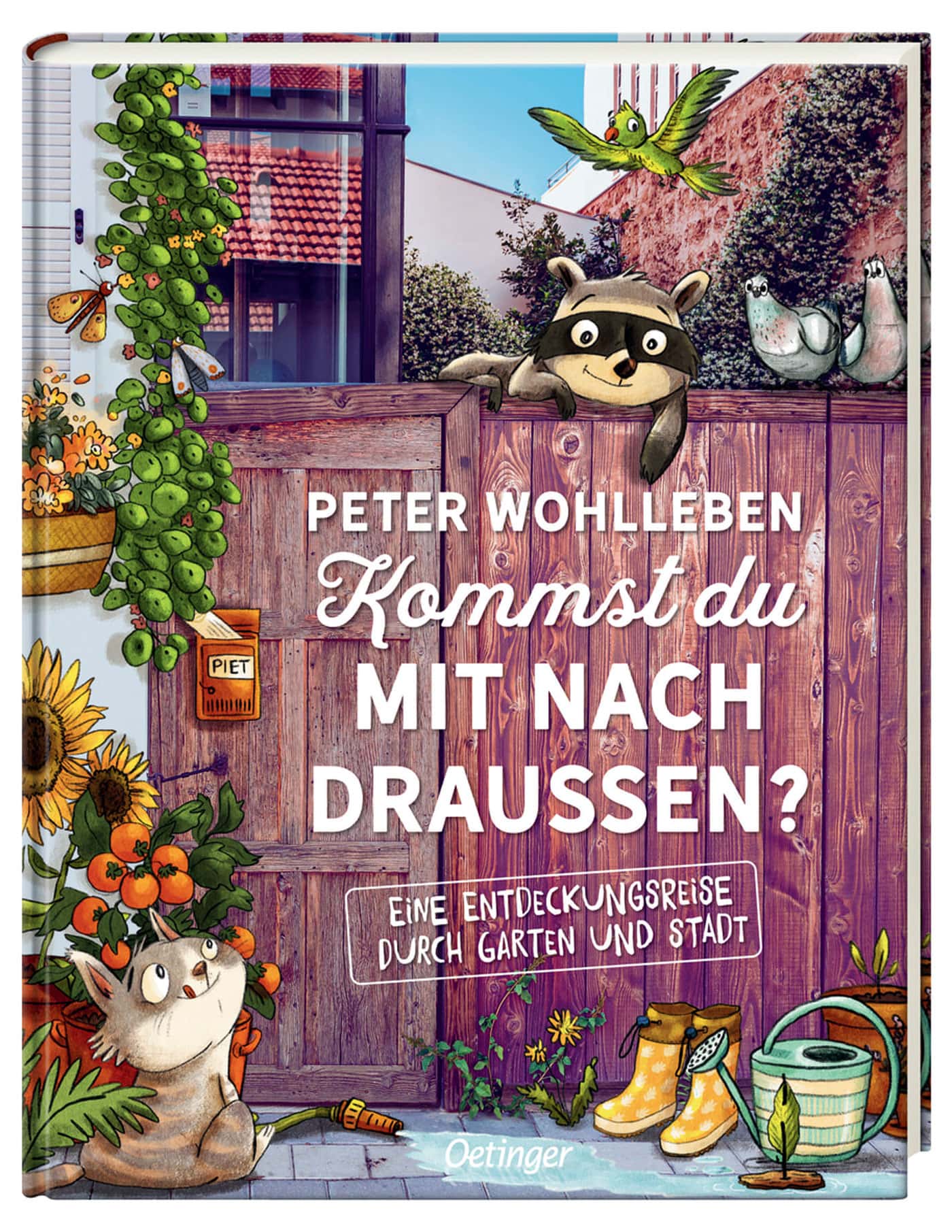 Draußenabenteuer – Kinderbuch-Tipp: Entdeckungsreise Garten und Stadtnatur für Kinder // HIMBEER
