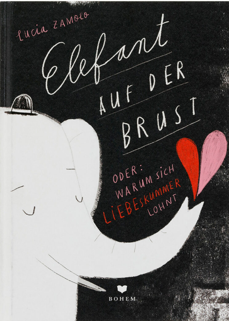 Stiftung Buchkunst: Die Schönsten Deutschen Bücher 2021: Kinder- und Jugendbücher: Elefant auf der Brust // HIMBEER