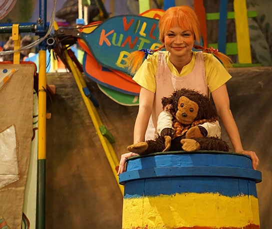 Münchner Theater für Kinder: Pippi Langstrumpfs Abenteuer // HIMBEER