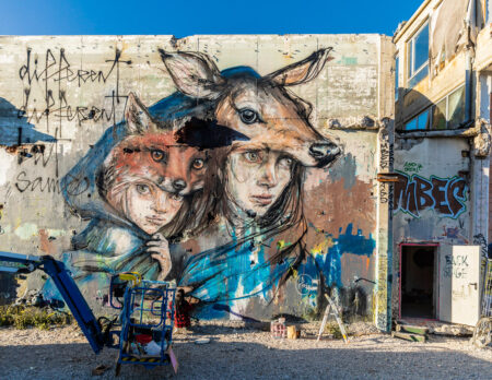 Female Graffiti- und Street Art-Festival in München: Hands Off The Wall im Werksviertel // HIMBEER