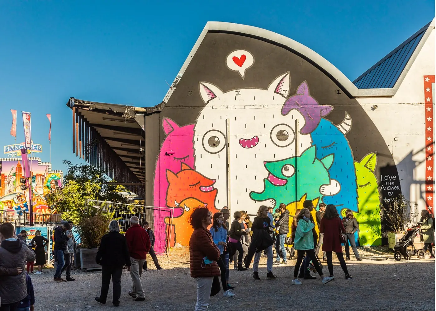 Female Graffiti- und Street Art-Festival in München im Werksviertel // HIMBEER
