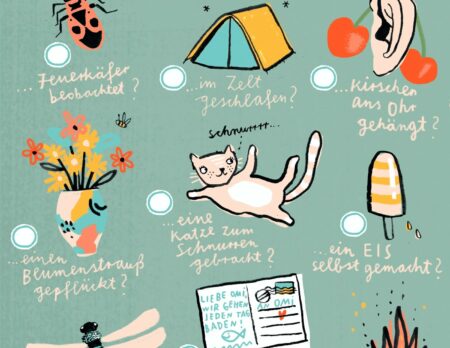 HIMBEERCHEN Kinderrätsel: Sommerbingo // HIMBEER