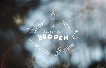 Schmuck-Workshop für Kinder in Berlin: How to make a brooch // HIMBEER