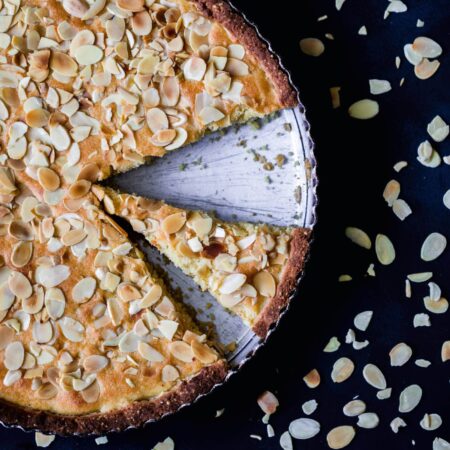 Mandeltarte // HIMBEER