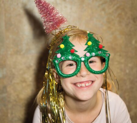 Lustiges Kinder-Weihnachtsbild // HIMBEER