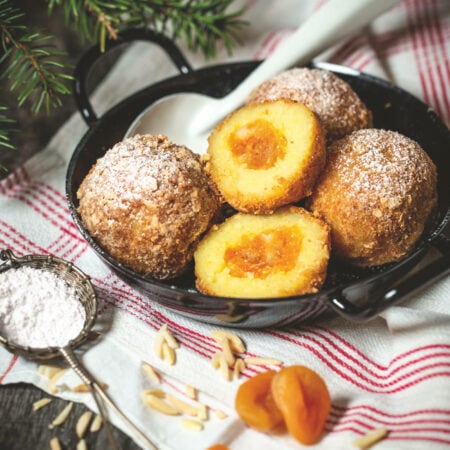 Rezept für Aprikosenknödel // HIMBEER