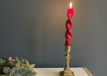 Twisted Candles – gedrehte Kerzen // HIMBEER