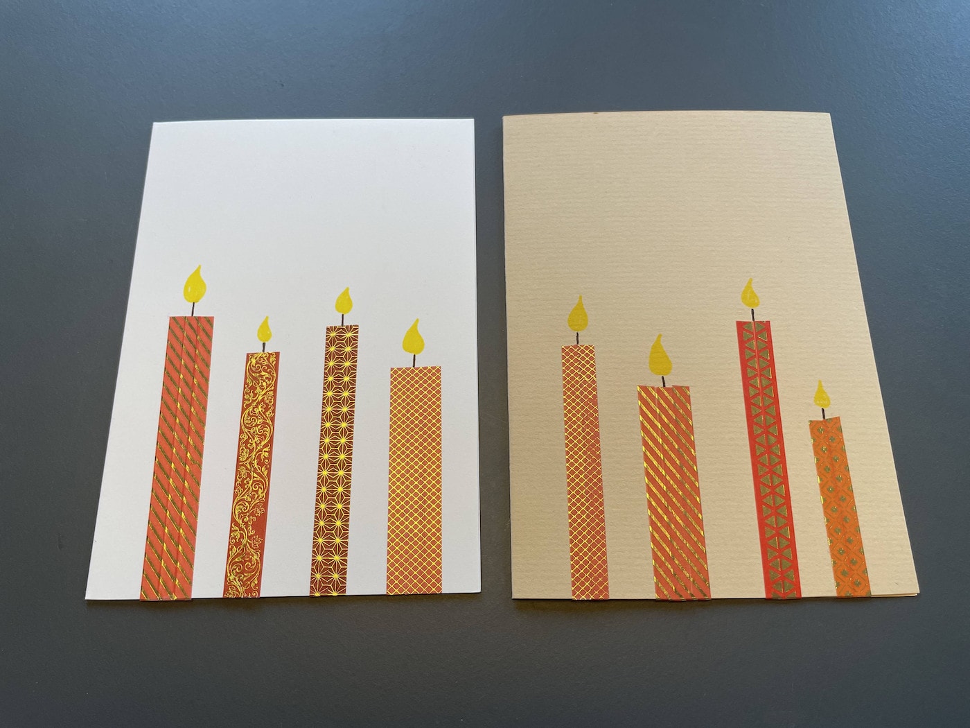 Weihnachtskarten: Kerzen // HIMBEER