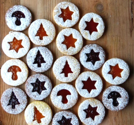 Rezept für Marmeladenplätzchen – toll für Advent und Weihnachten // HIMBEER