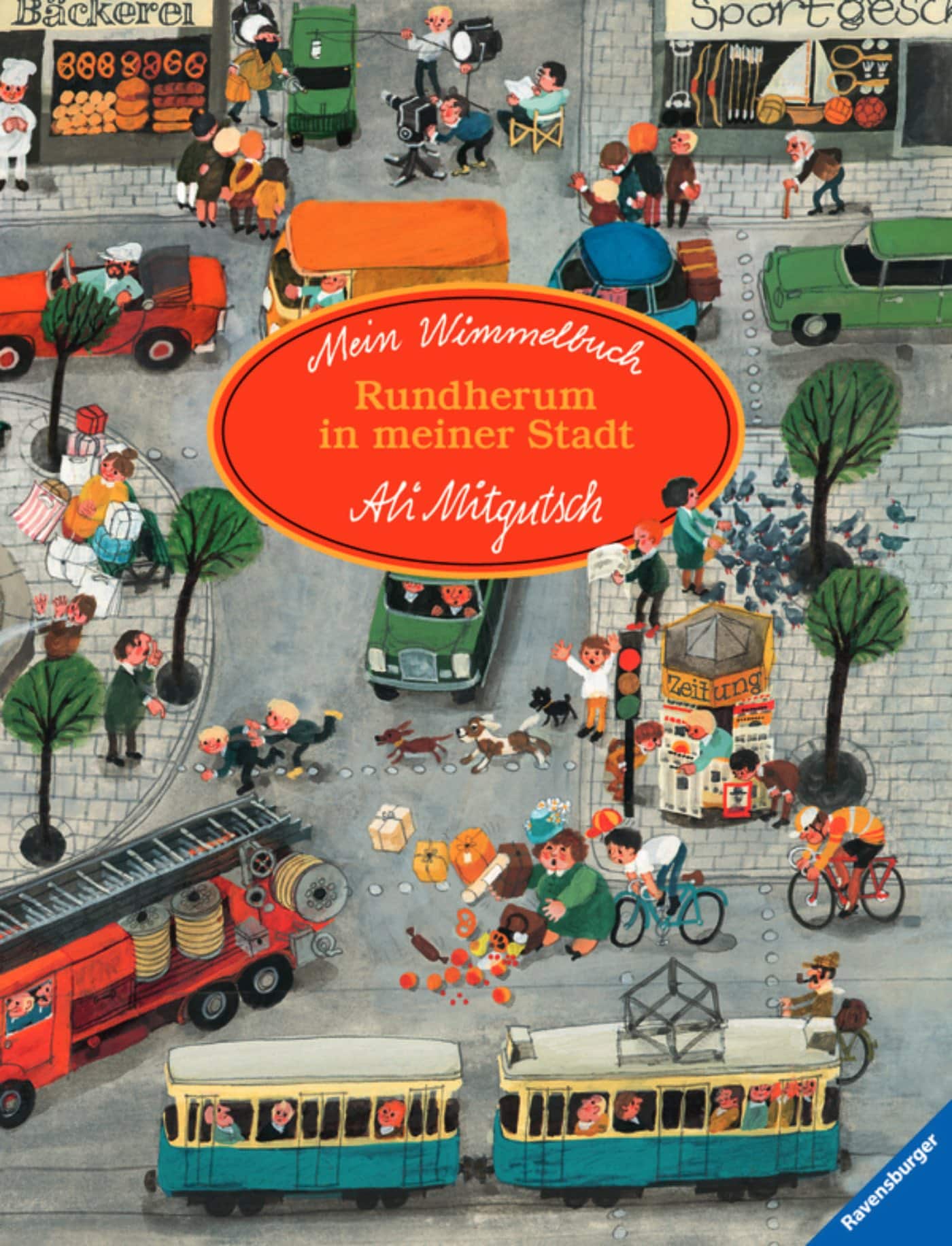 Wimmelbuch: Rundherum in meiner Stadt // HIMBEER