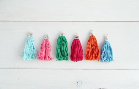 DIY-Anleitung: Tassel Fransen selber machen // HIMBEER