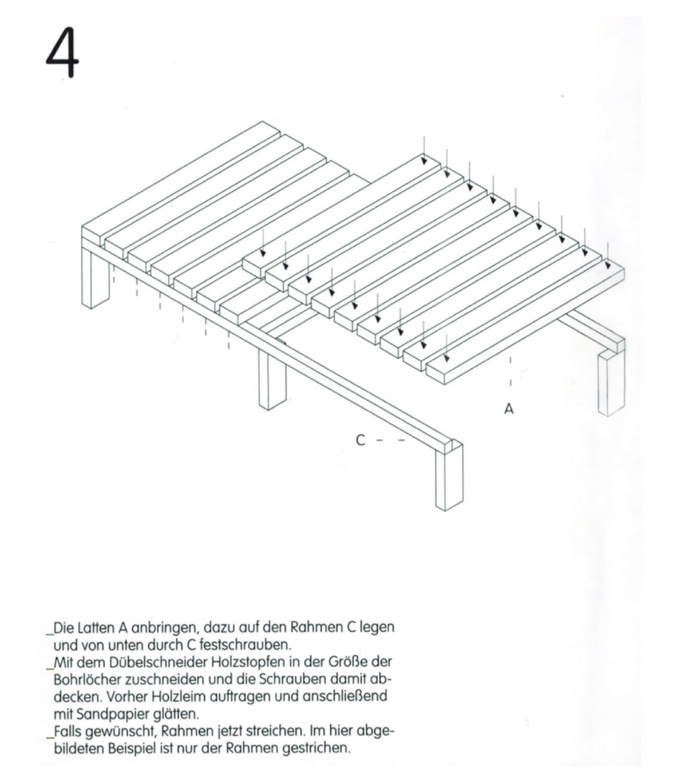 DIY: Bauanleitung Sofabett fürs Kinderzimmer: Schritt 4 // HIMBEER