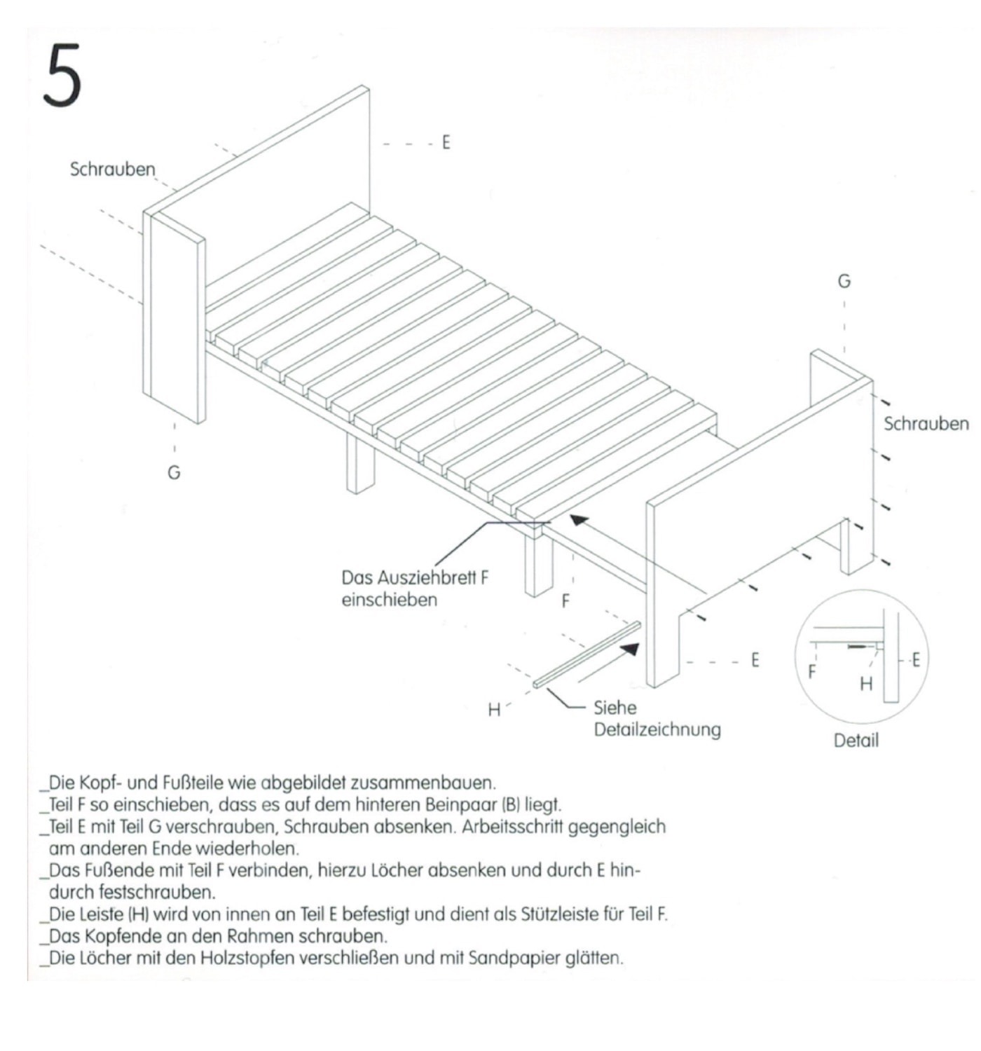 DIY: Bauanleitung Möbel fürs Kinderzimmer: Schritt 5 // HIMBEER