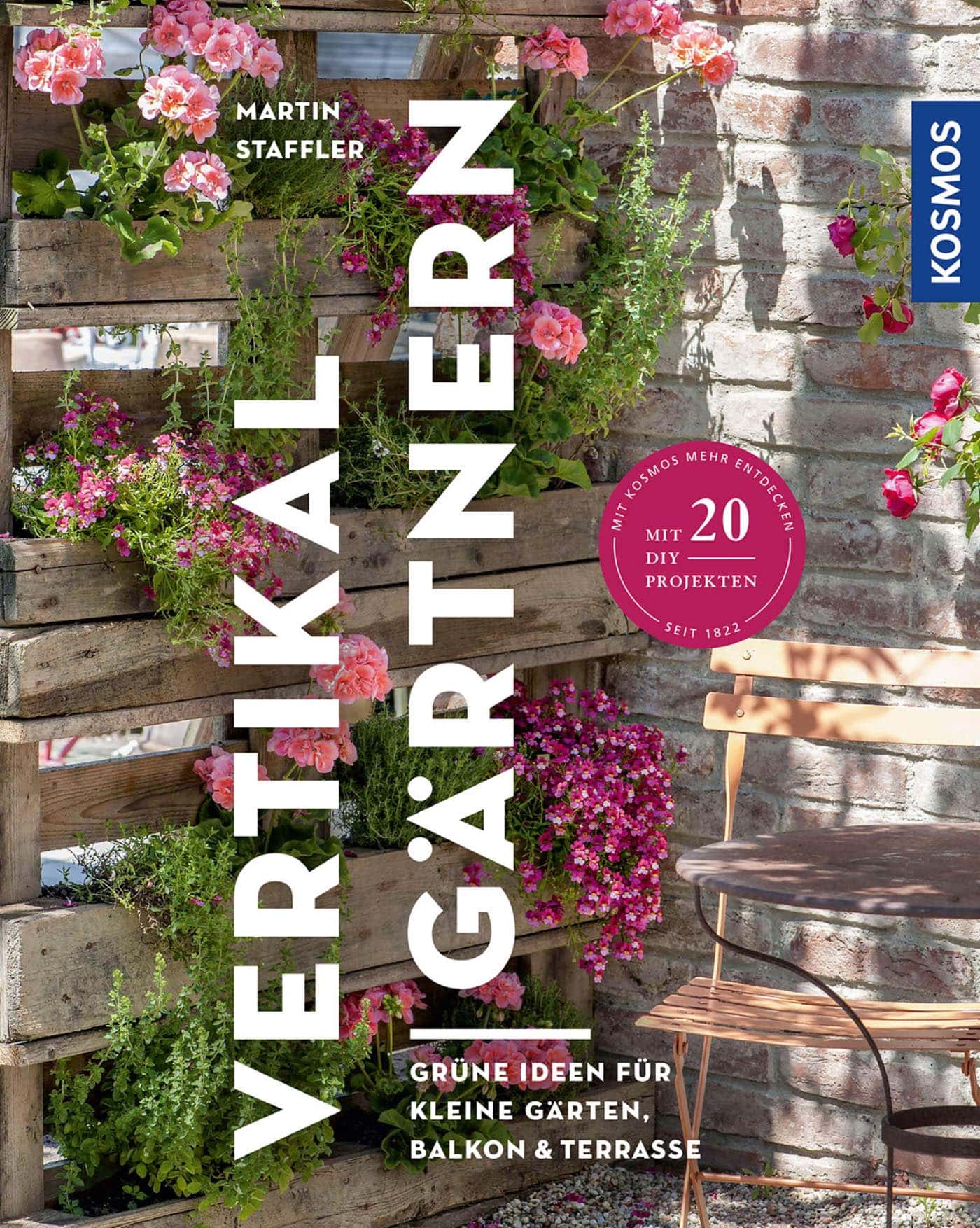 Vertikal Gärtnern – DIY-Palettenbeet und mehr gute Gartenideen für kleinen Raum // HIMBEER