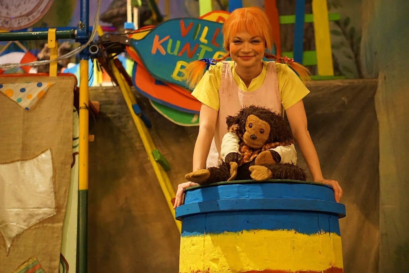 Pippi Langstrumpf beim MTfK Münchner Theater für Kinder // HIMBEER 