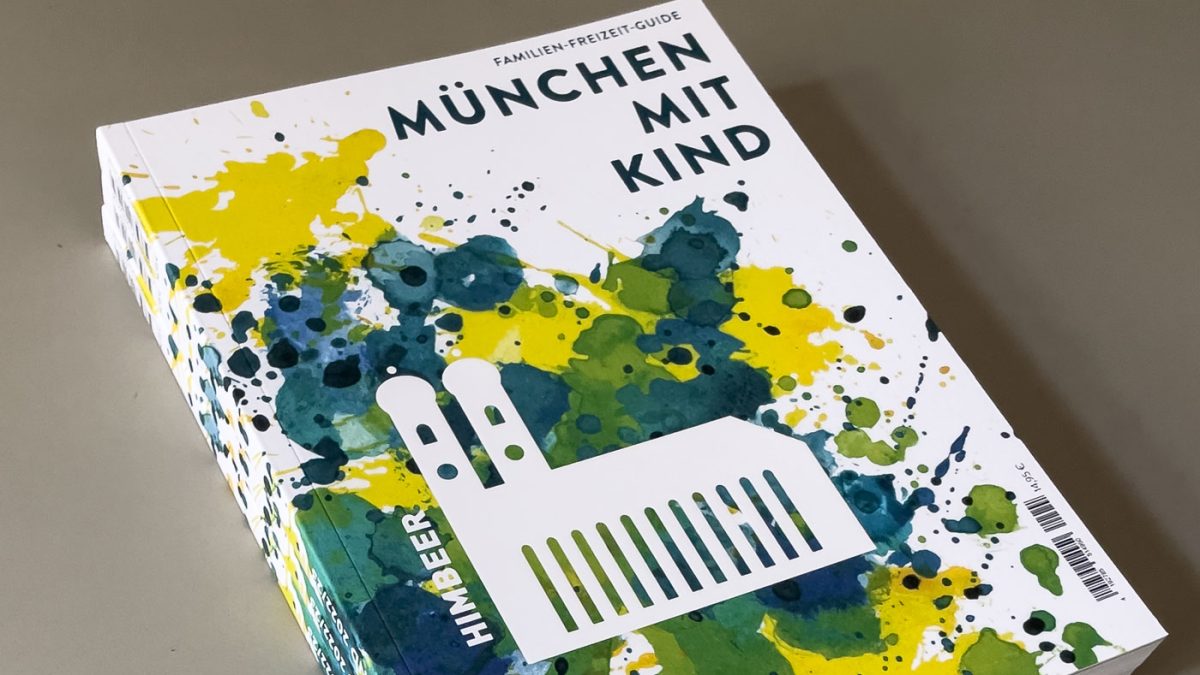 Der Familien.Freizeit-Guide MÜNCHEN MIT KIND 2022-2023 aus dem HIMBEER Verlag // HIMBEER