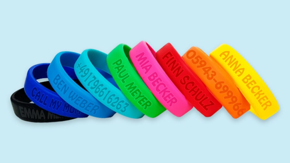 Sommer-Gewinnspiel: Namens-Sets von Gutmarkiert mit SOS-Armband für Kinder // HIMBEER