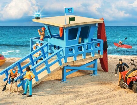 Sommer-Gewinnspiel: Life Guard Station von BRUDER Spielwaren // H