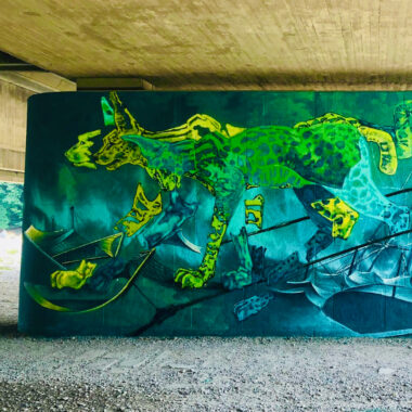 Junge Street Art in München // HIMBEER