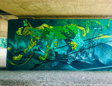 Junge Street Art in München // HIMBEER