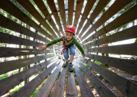 Die besten Kletterparks für Kinder in der Nähe von München: Kletterwald Blomberg // HIMBEER