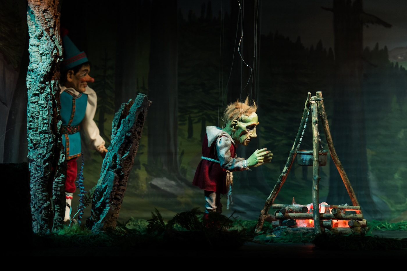 Das Rumpelstilzchen im Marionetten Theater Bille in München für Kinder // HIMBEER