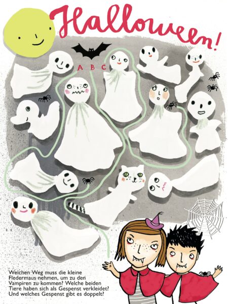 HIMBEERchen Kinderrätsel zum Halloweenfest // HIMBEER