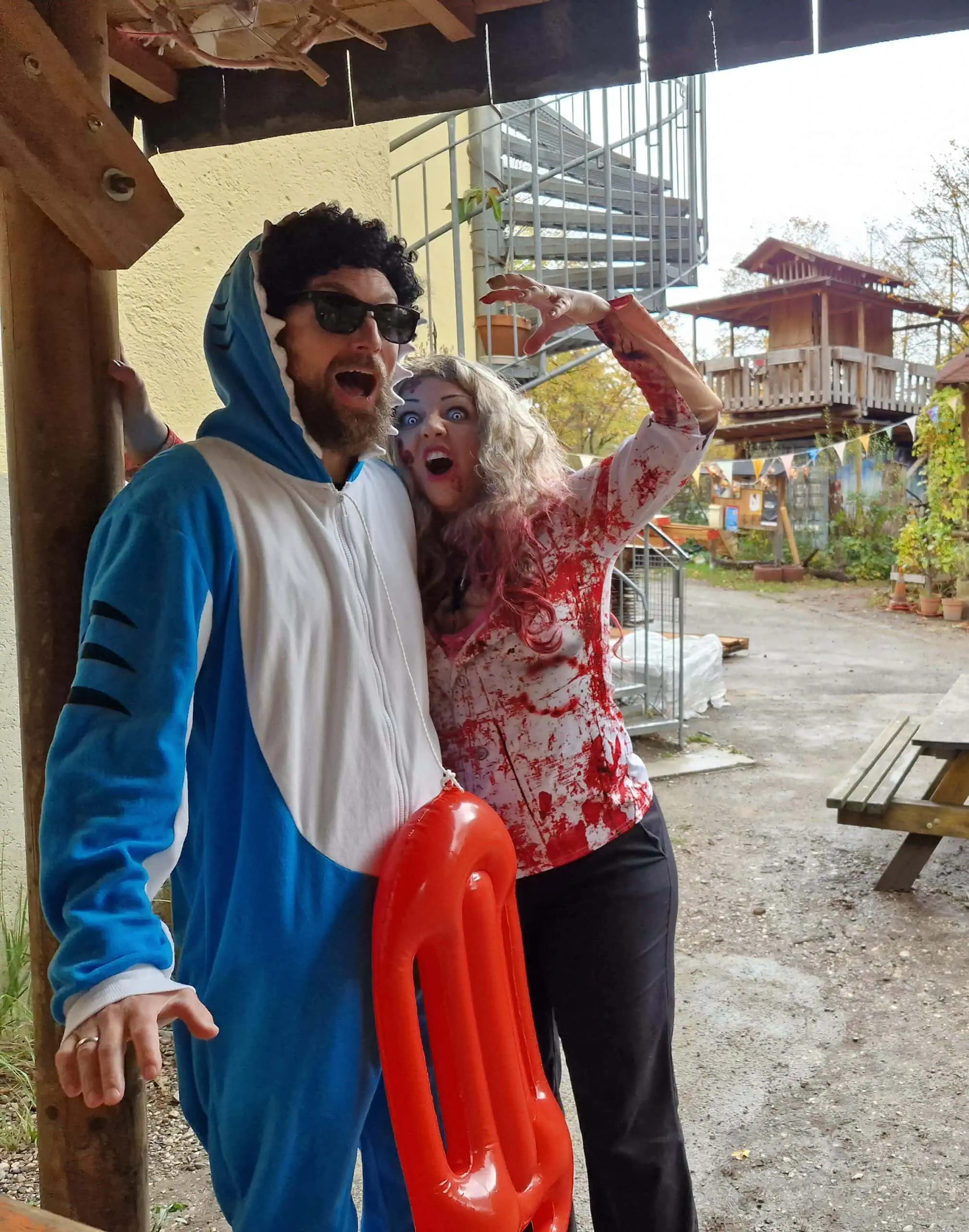 Halloween-Events für Kinder in München: Halloween Party Abenteuerspielplatz Maulwurfshausen // HIMBEER