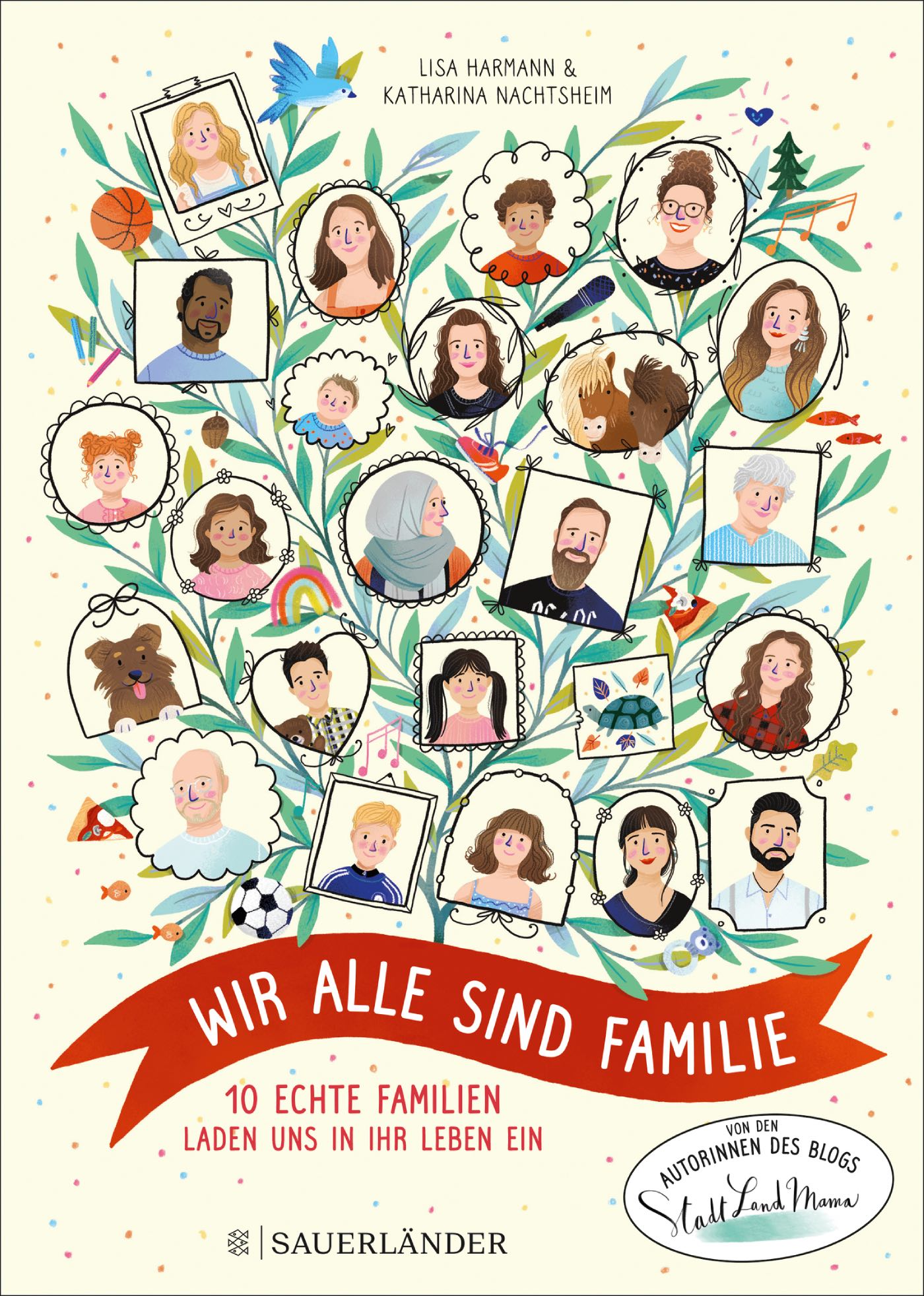 Kinderbuch-Tipps: „Wir alle sind Familie“ von Katharina Nachtsheim und Lisa Harmann // HIMBEER