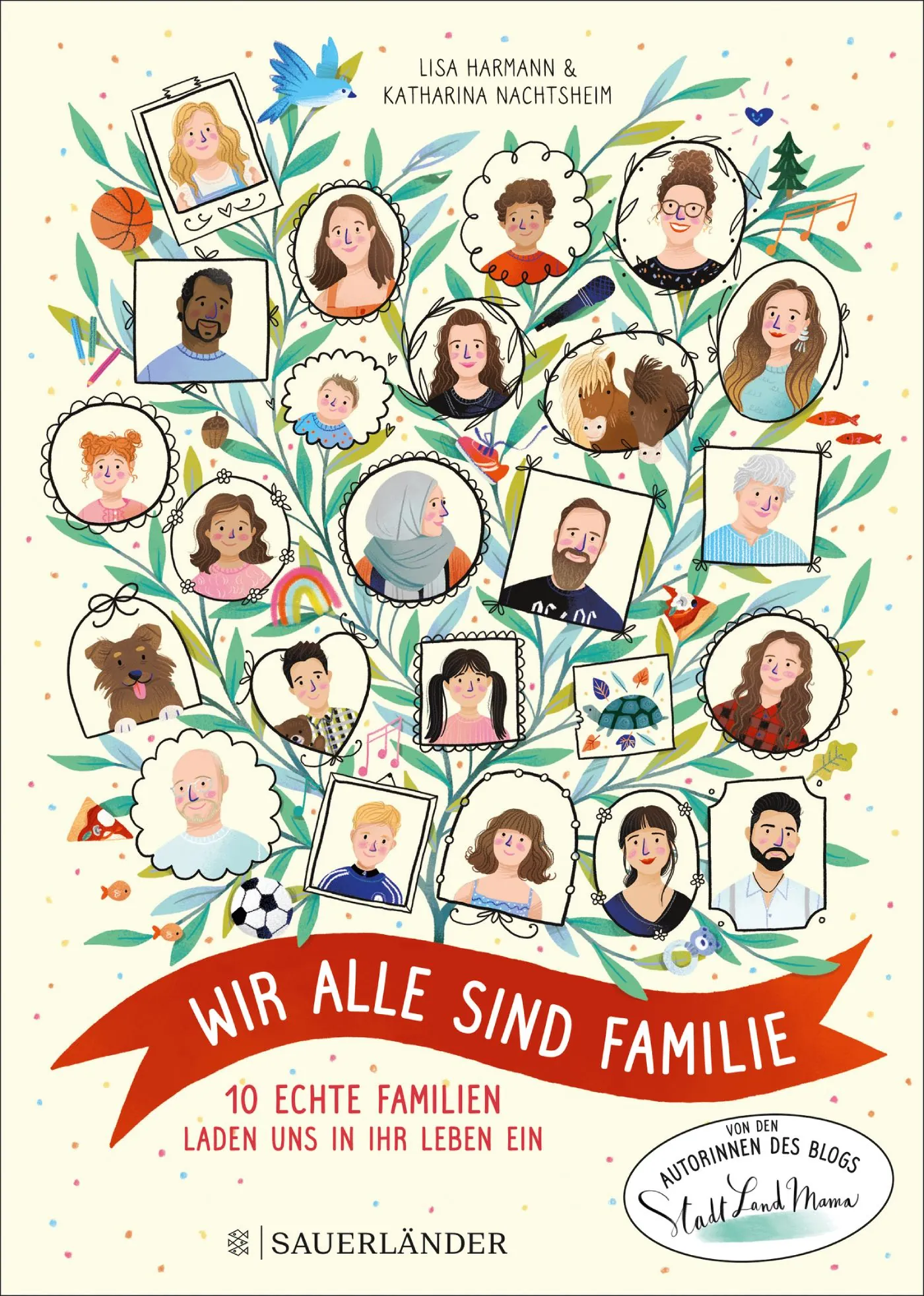 Kinderbuch-Tipps: „Wir alle sind Familie“ von Katharina Nachtsheim und Lisa Harmann // HIMBEER