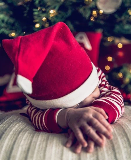 Gesunder Schlaf für Kinder zu Weihnachten und Silvester // HIMBEER